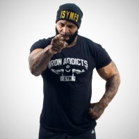 SA118 - Iron Addicts Gym Tshirt